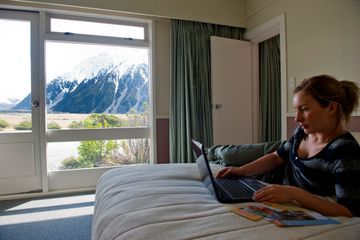 موتيل Aoraki / Mount Cook ماونت كوك لودج آند موتيلز المظهر الخارجي الصورة